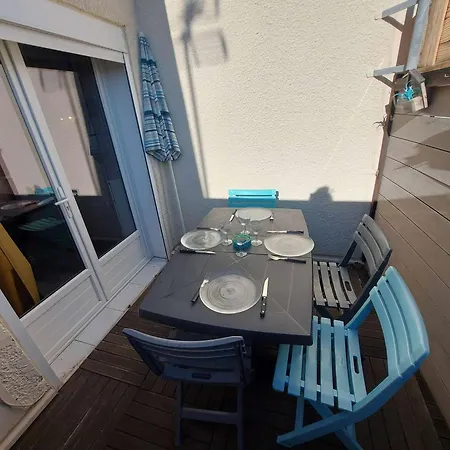 Climatise 4 Pers Avec Terrasse Et Parking A - Fr-1-326-808 Apartment Marseillan (Herault)